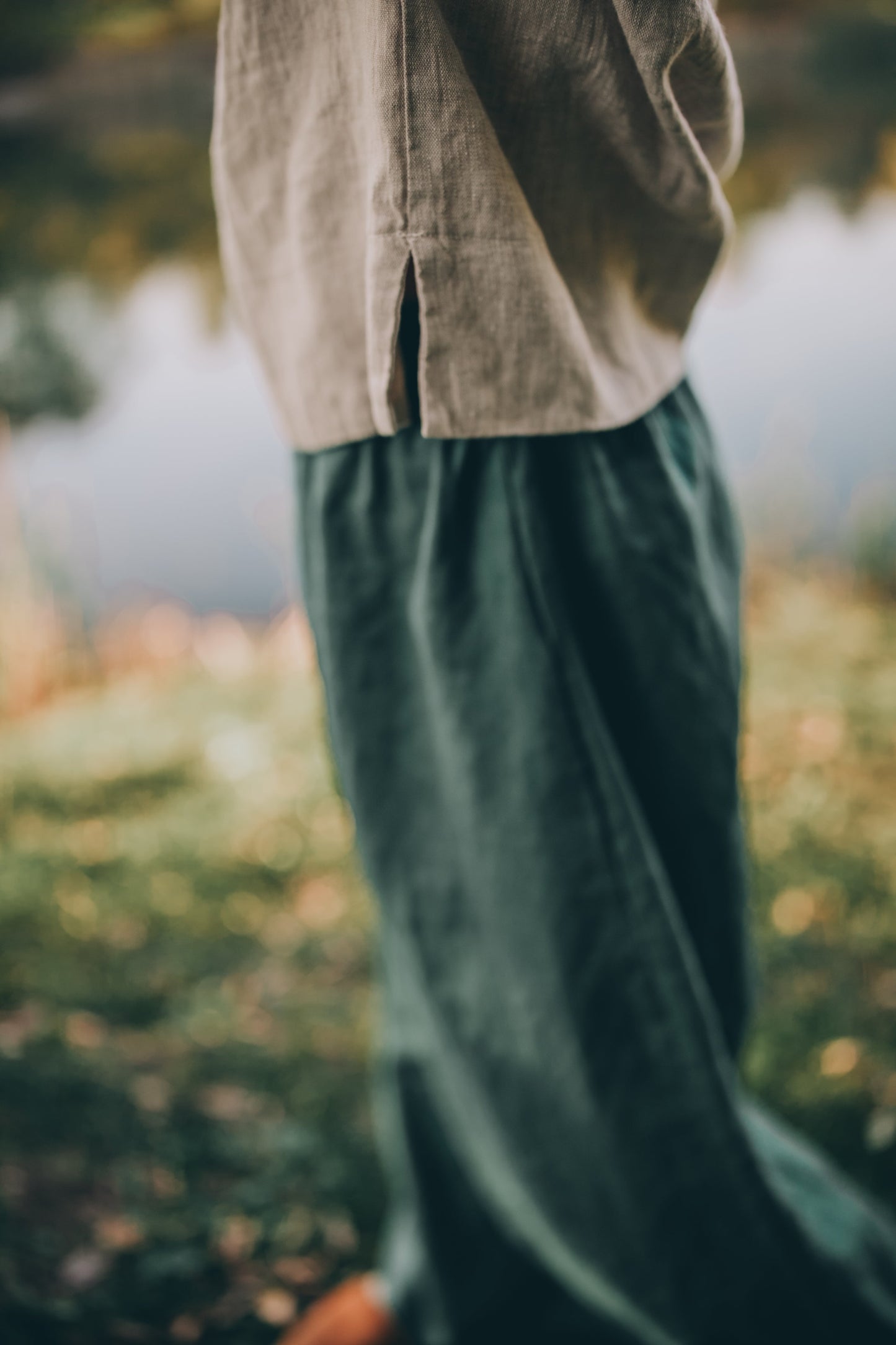 Heavyweight Linen Staple Top, VisibleArtShop