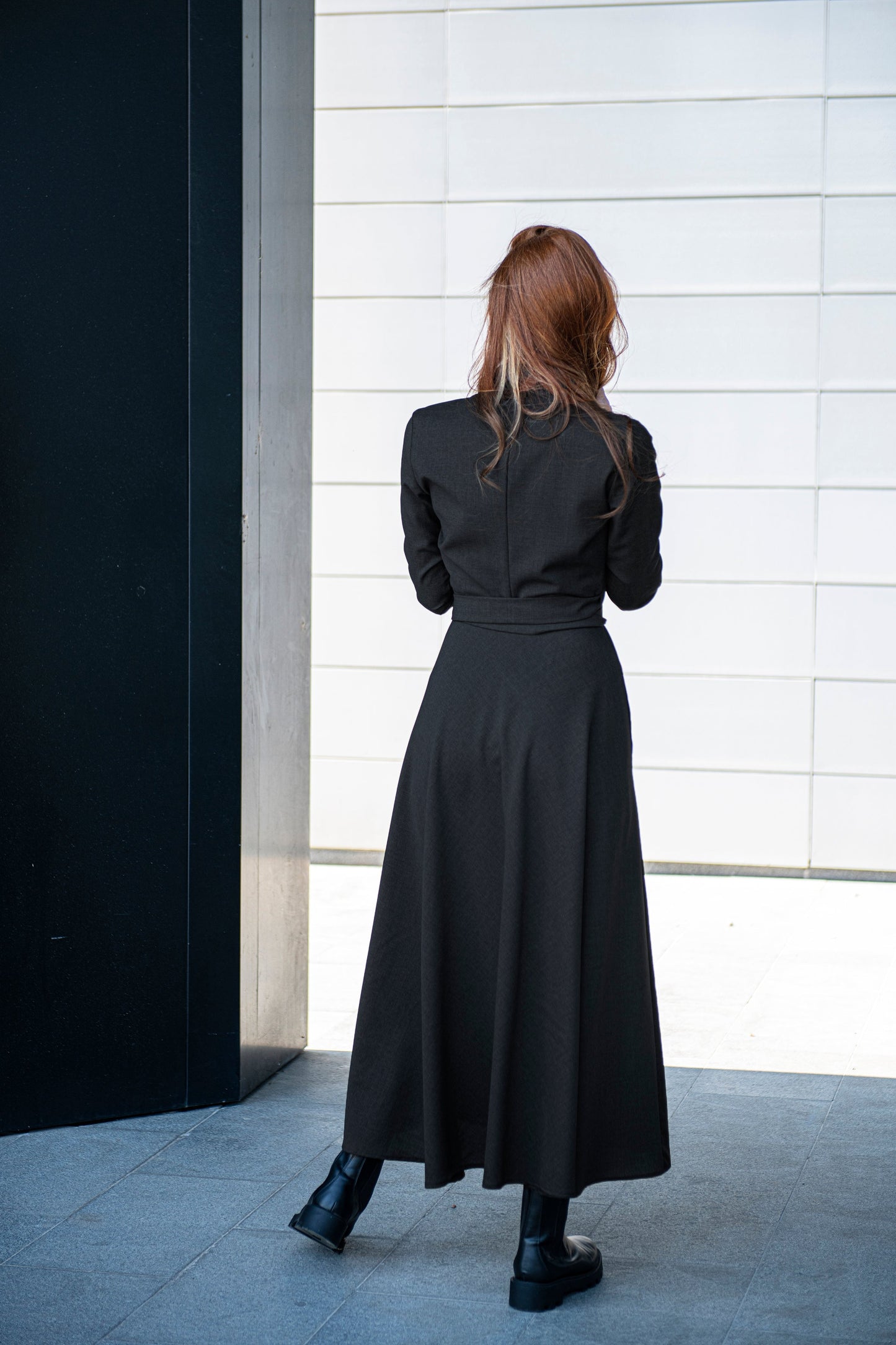 Wool Wrap Dress, VisibleArtShop