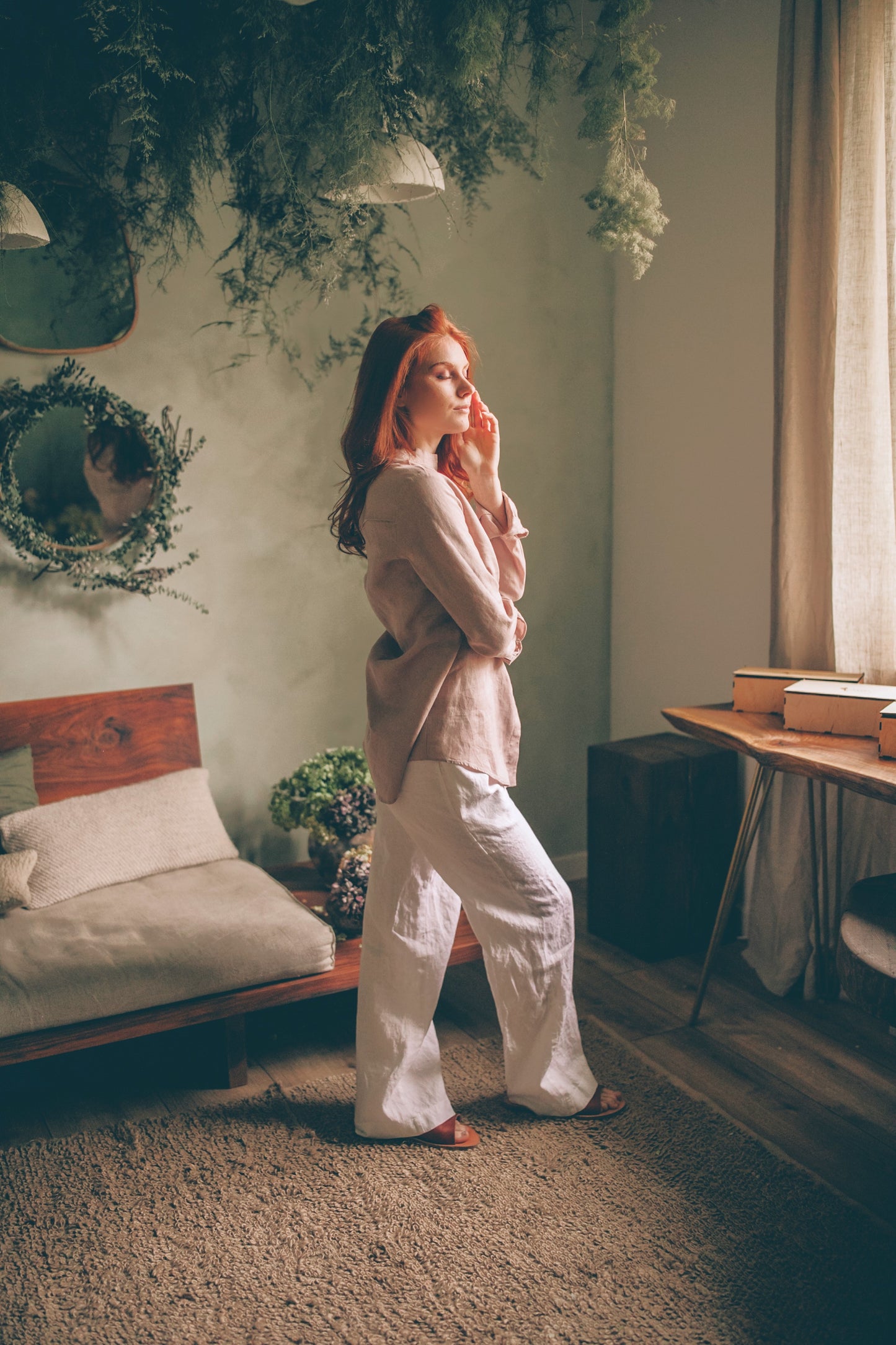 Classic Linen Shirt, VisibleArtShop