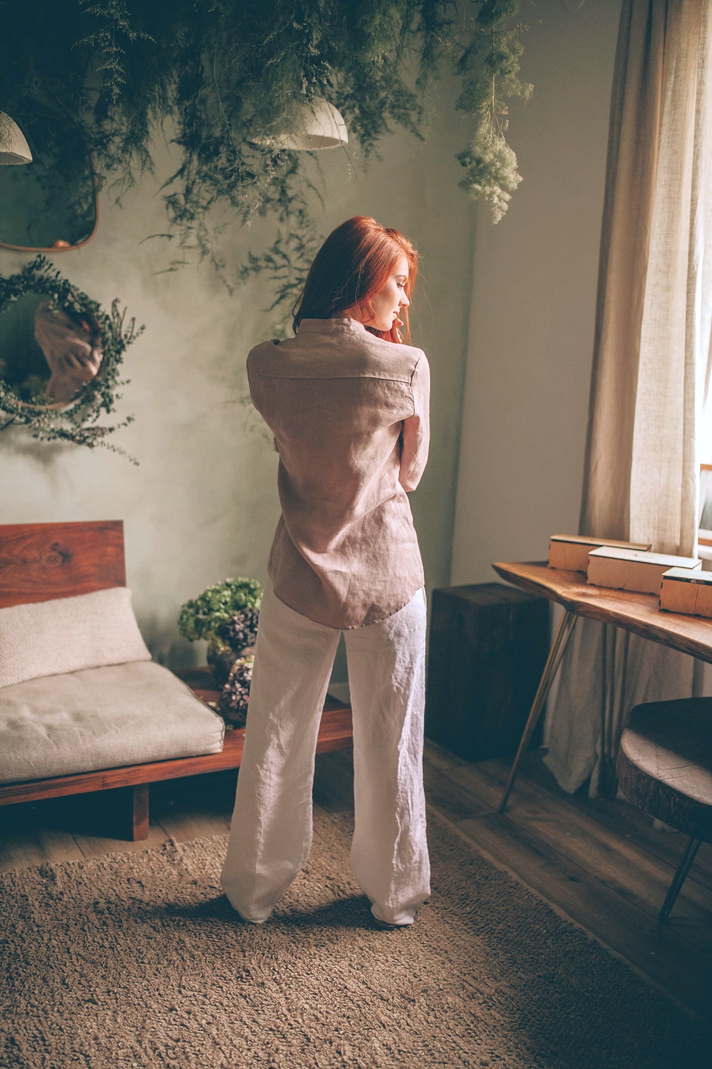 Classic Linen Shirt, VisibleArtShop