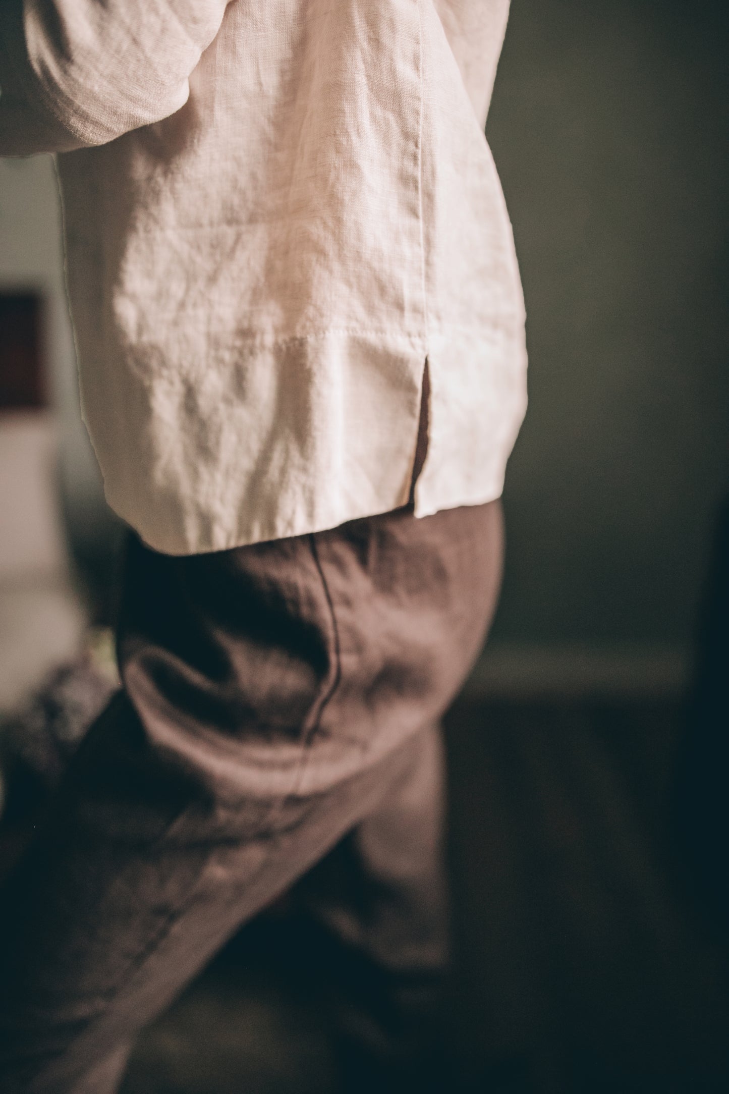 Linen Staple Top, VisibleArtShop