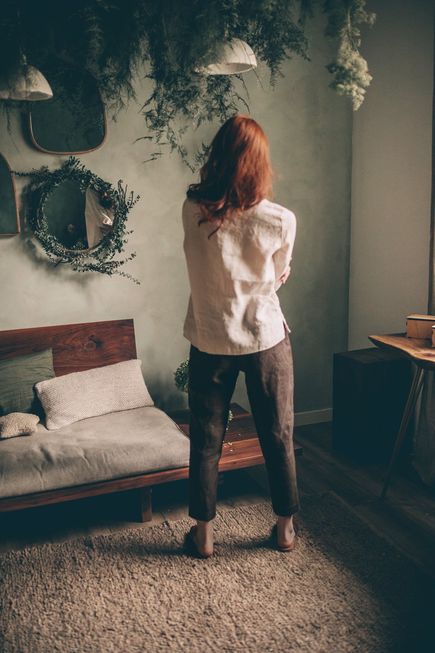 Linen Staple Top, VisibleArtShop