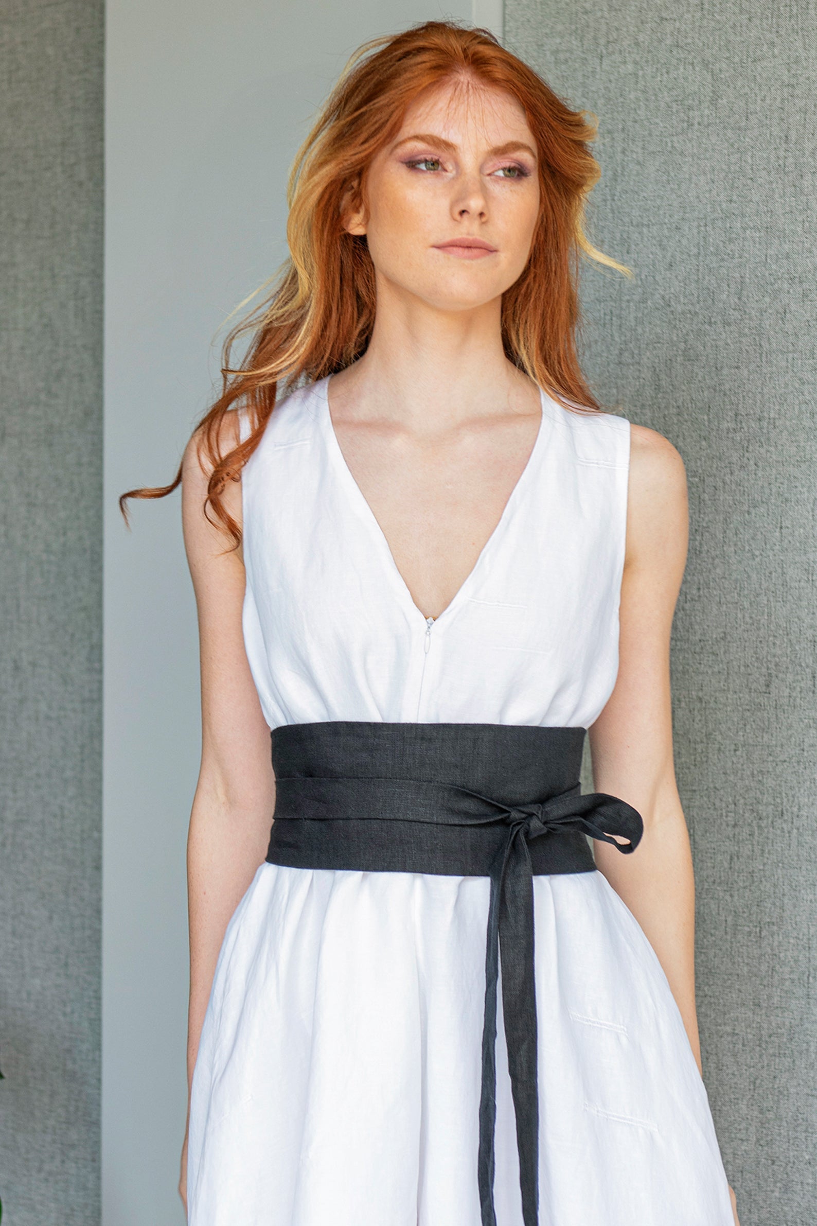 Linen Obi Belt, Linen Dress Belt, Wide Linen Belt, Linen Waist Belt, Linen Wrap Belt, Linen Belt for Dress, Long Linen Belt, Boho Linen Belt, XS