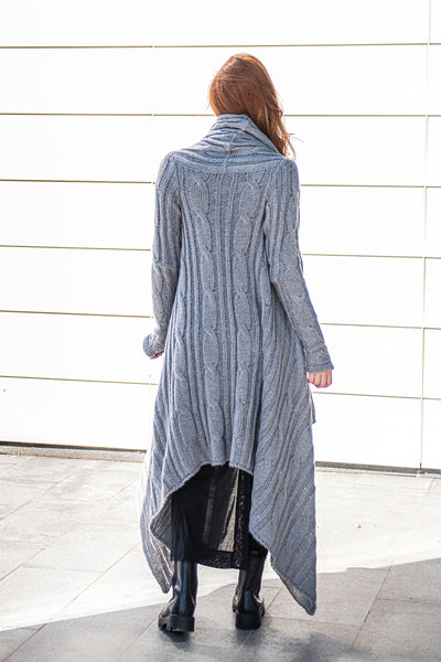 Heine Asymmetric Longline Cardigan