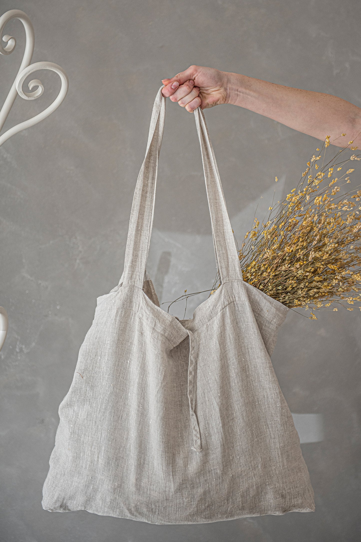 Linen Tote Bag, VisibleArtShop