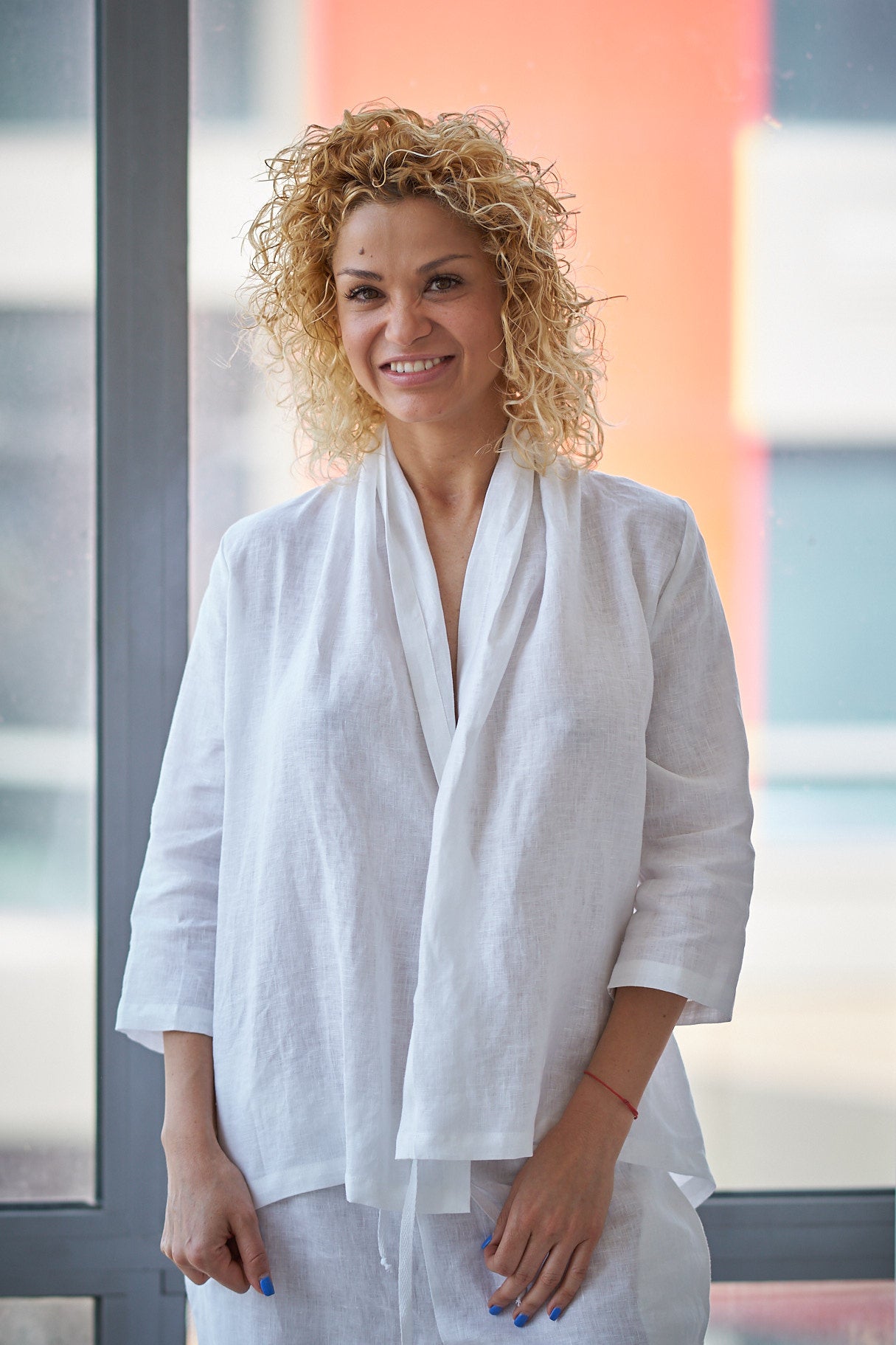 Linen Wrap Top, VisibleArtShop