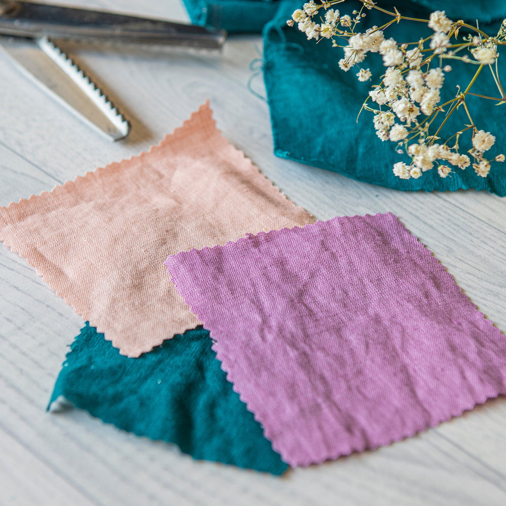 Linen Fabric Swatch - Express Shipping, VisibleArtShop