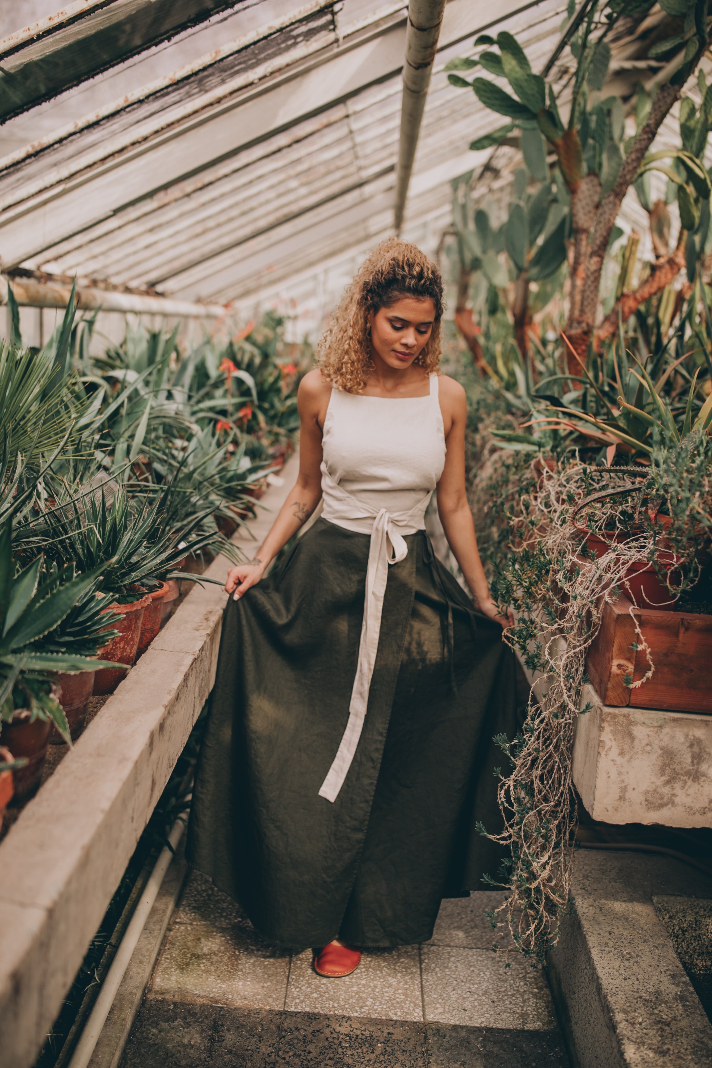 Linen Pants & Skirts – VisibleArtShop