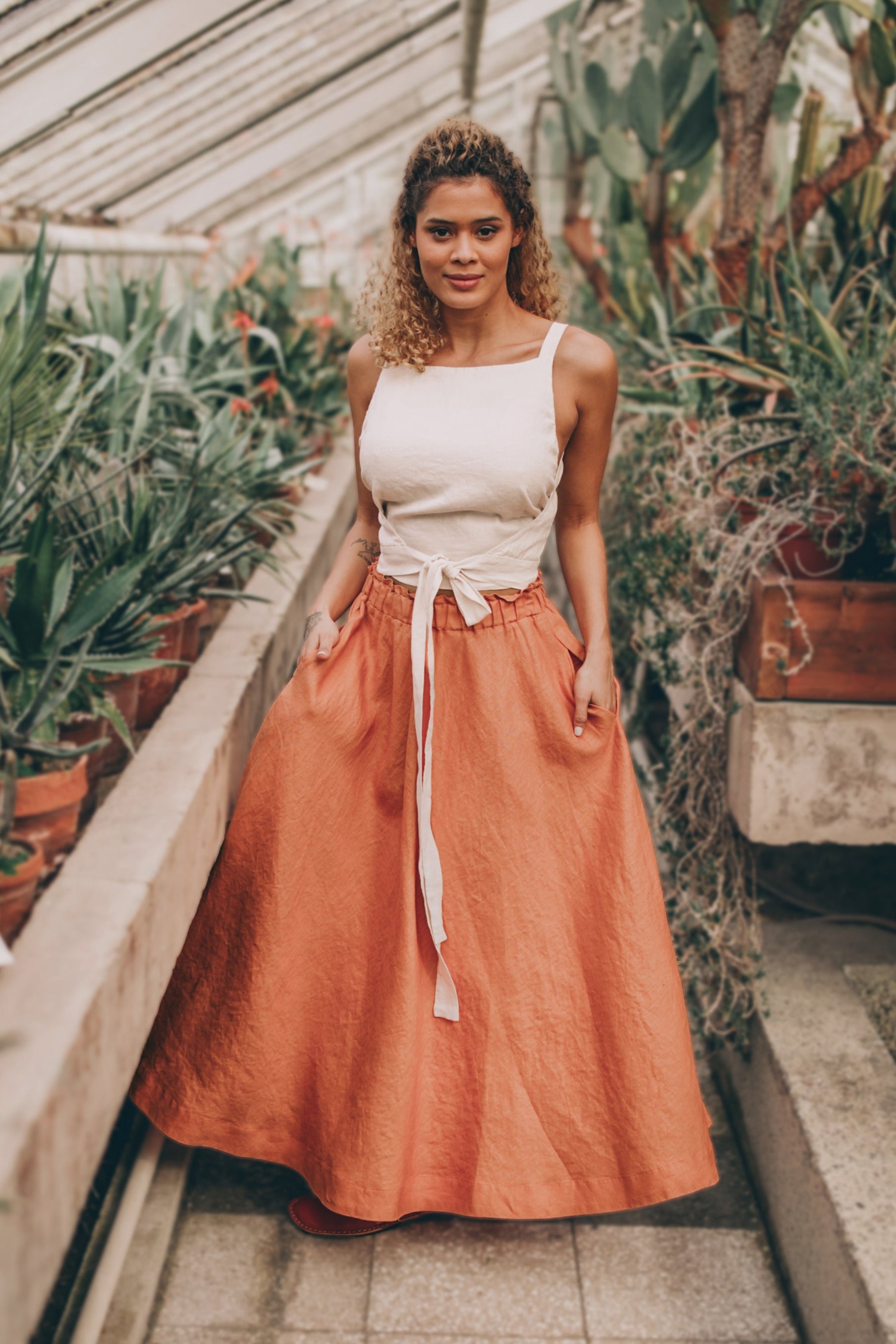 Linen Pants & Skirts – VisibleArtShop