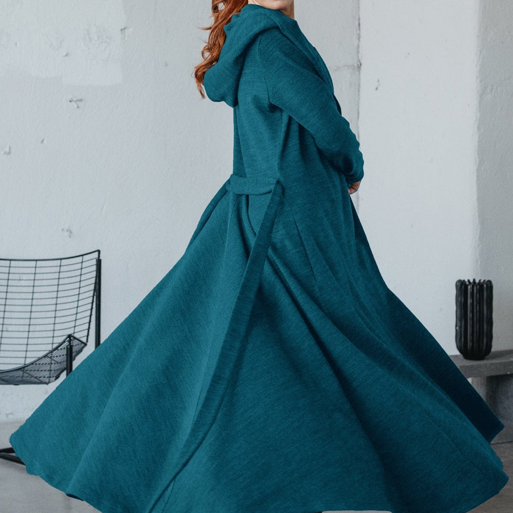 
                      
                        Long Hooded Cardigan, VisibleArtShop
                      
                    