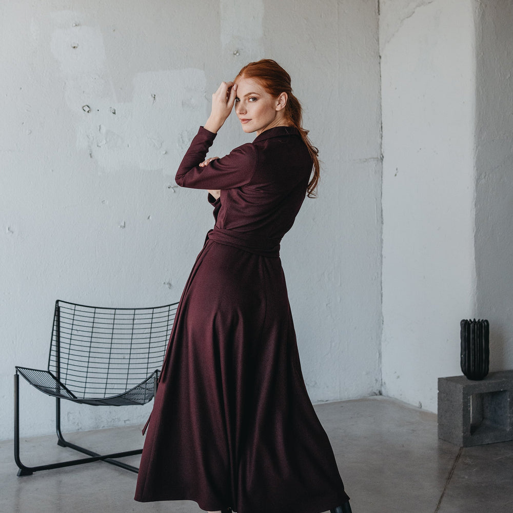 
                      
                        Wool Wrap Dress, VisibleArtShop
                      
                    