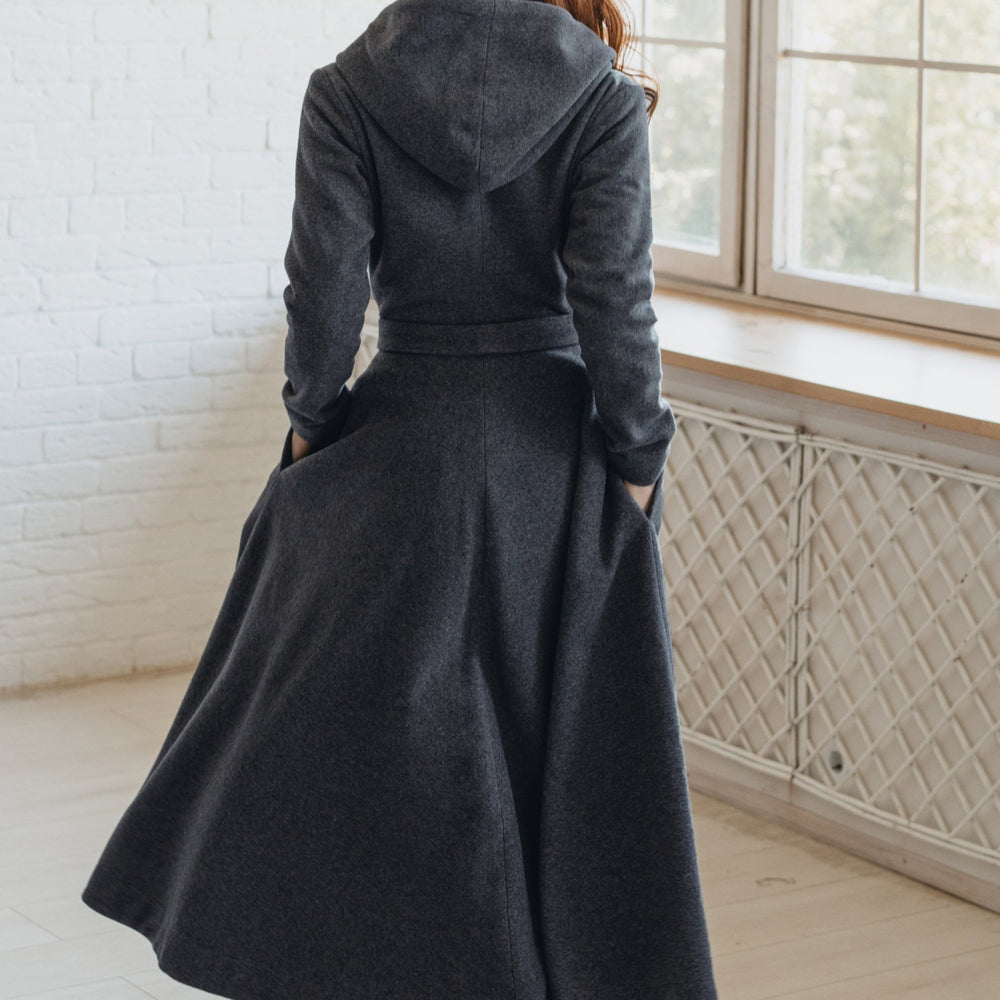 Princess Winter Coat - Elegant & Cozy Designer Coat for Women VisibleArtShop Princess Winter Coat - Elegant & Cozy Designer Coat for Women VisibleArtShop