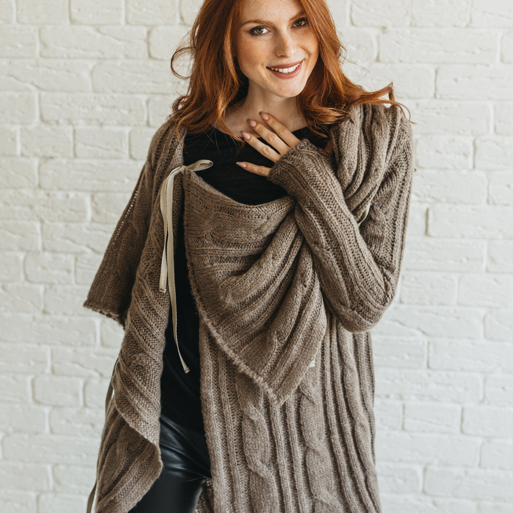 
                      
                        Asymmetrical Knit Cardigan-VisibleArtAhop
                      
                    