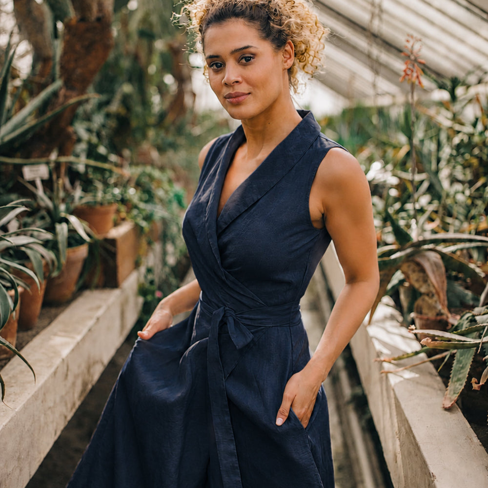 wrap dress design SEA AND COCOA WRAP DRESS
