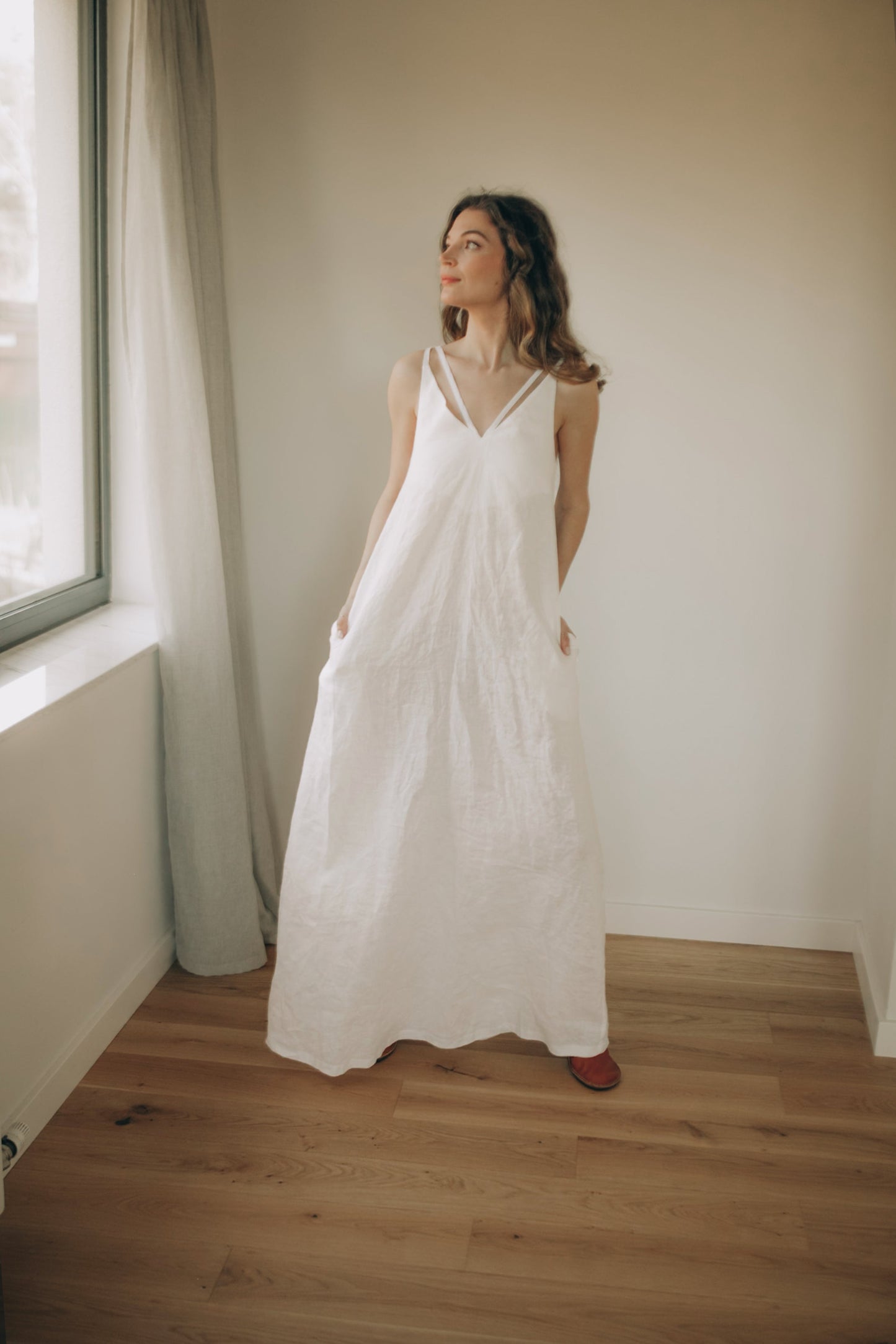 maxi v neck summer dress Youmylove Summer Dresses for Women Floral Maxi Dress Swing Long Dress Chiffon Floral Short Sleeve Ruffle V Neck Fashion Flowy Dress Maxi Dresses Beachwear