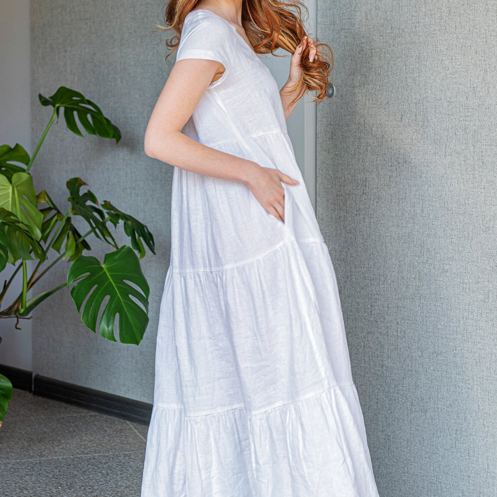 
                      
                        Bohemian Linen Summer Dress, VisibleArtShop
                      
                    