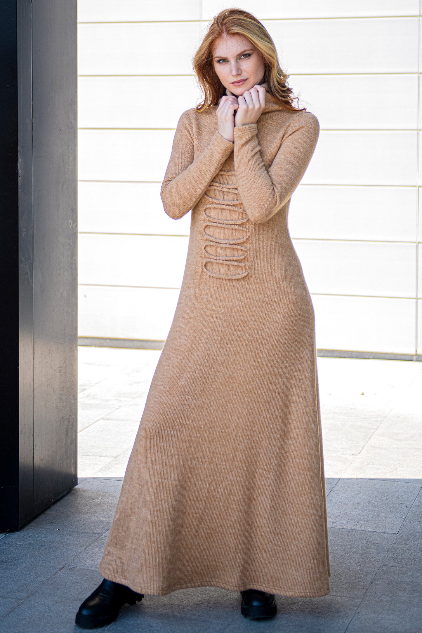 Long Sweater Dress, Knit Dress, Turtleneck Dress, Beige Dress, Warm Dress, Knit Winter Dress, Oversized Sweater Dress Plus Size Dress for Women, 2XL / Long Sweater Dress, Knit Dress, Turtleneck Dress, Beige Dress, Warm Dress, Knit Winter Dress, Oversized Sweater Dress Plus Size Dress for Women, 2XL /
