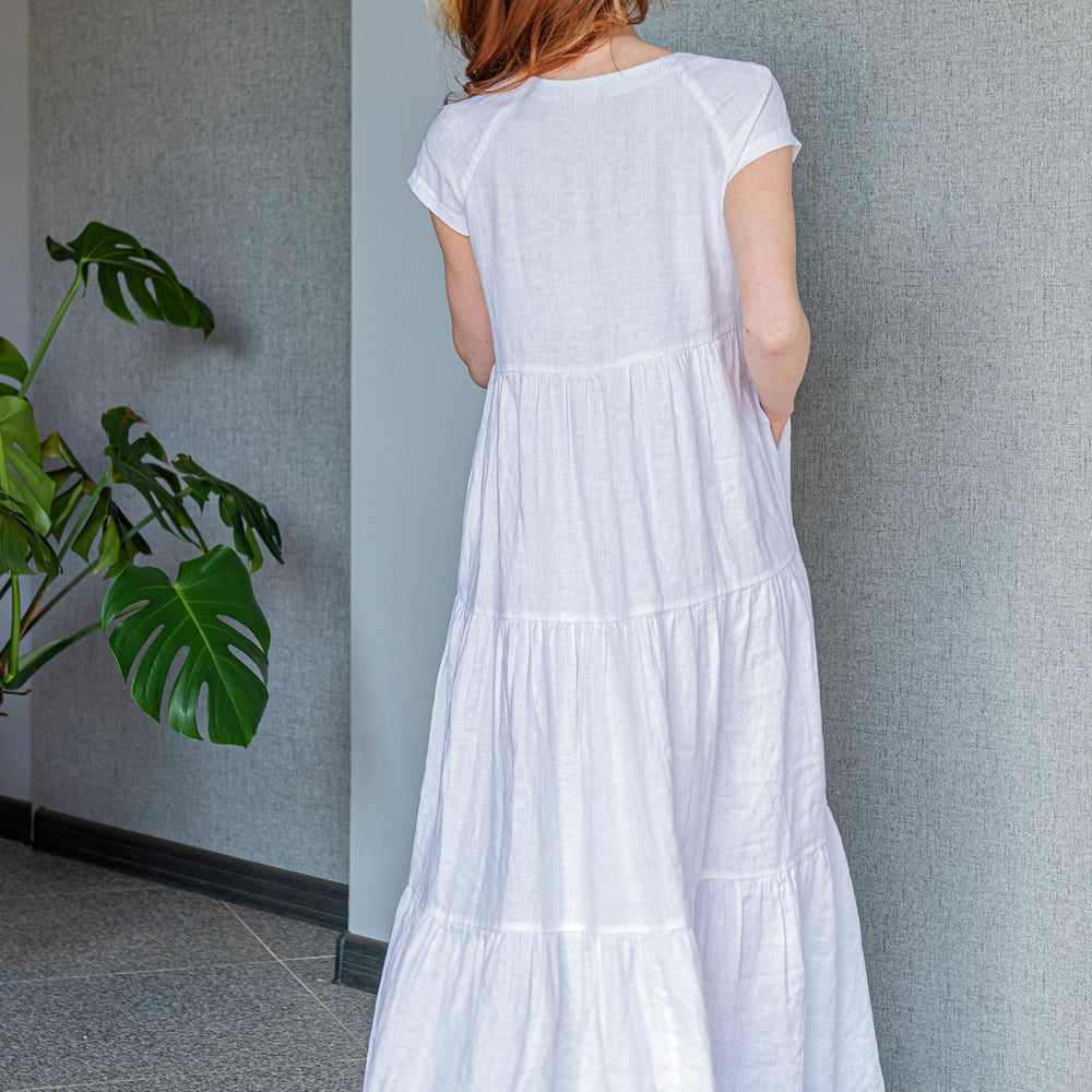 
                      
                        Bohemian Linen Summer Dress, VisibleArtShop
                      
                    