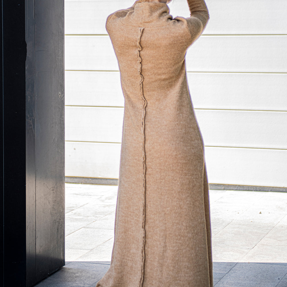 
                      
                        Long Sweater Dress with Front Detailing, VisibleArtShop
                      
                    