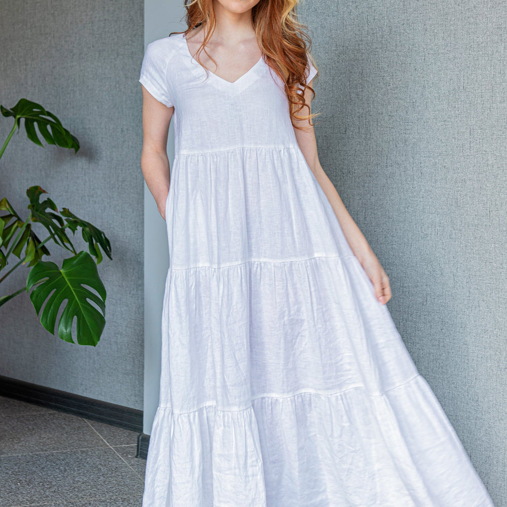 
                      
                        Bohemian Linen Summer Dress, VisibleArtShop
                      
                    