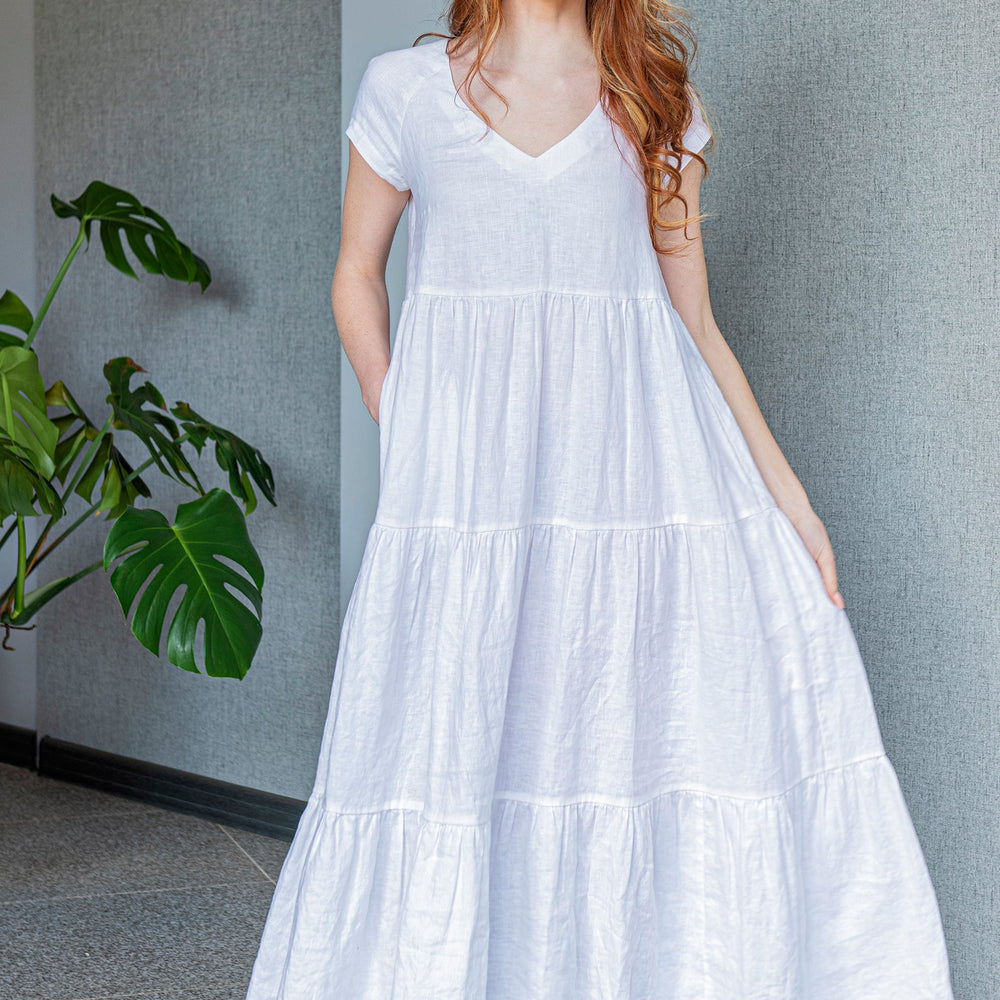 
                      
                        Bohemian Linen Summer Dress, VisibleArtShop
                      
                    