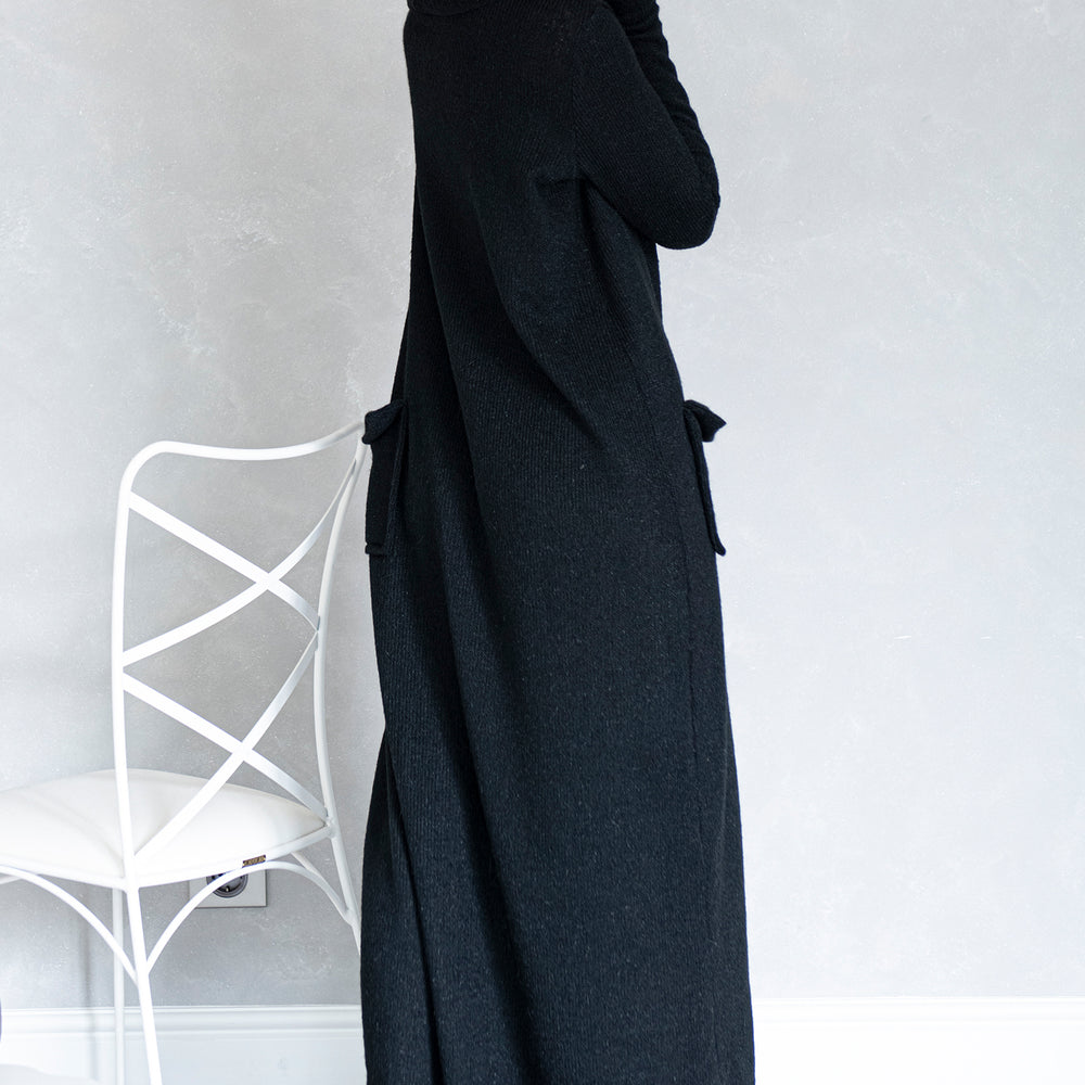 sweater dress with pockets Zeagoo Womens Sleeveless 2026 Knitted Sweater Vest Dress for Fall V Neck Knit Vest Dress, Black S at Amazon Women's Clothing store dress measures 35 in length Fantaslook Long Sleeve Womens Dresses