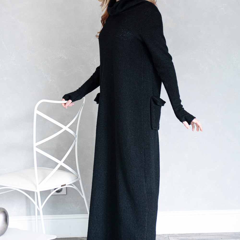 
                      
                        Maxi Sweater Dress with Pockets, VisibleArtShop
                      
                    