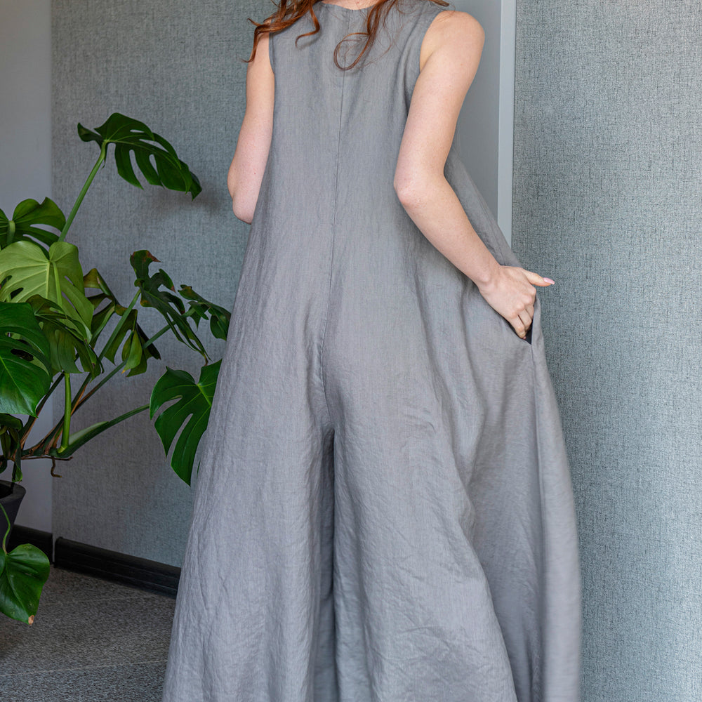 
                      
                        Summer Linen Jumpsuit Dress, VisibleArtShop
                      
                    