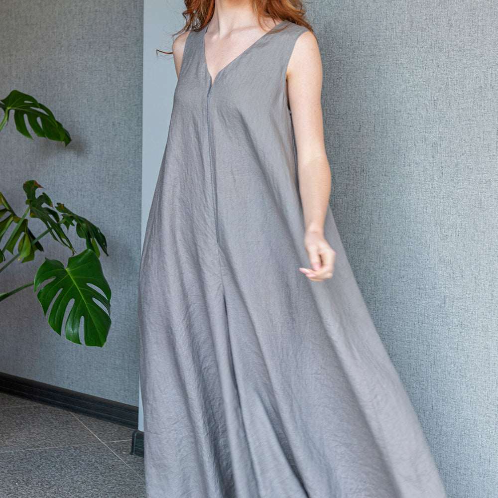 
                      
                        Summer Linen Jumpsuit Dress, VisibleArtShop
                      
                    