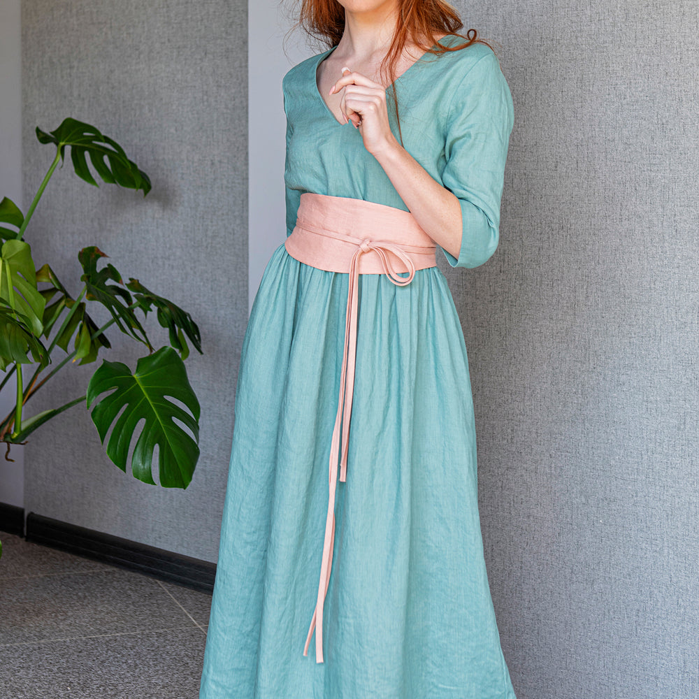 
                      
                        Effortless Linen Maxi Dress, VisibleArtShop
                      
                    