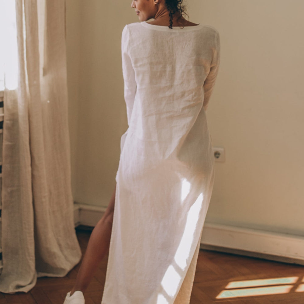 
                      
                        Asymmetric Tunic Shirt with Long Back, VisibleArtShop
                      
                    
