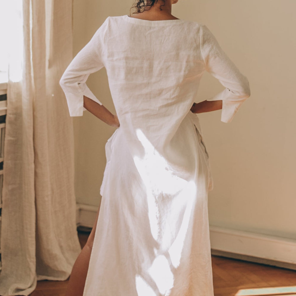 
                      
                        Asymmetric Tunic Shirt with Long Back, VisibleArtShop
                      
                    