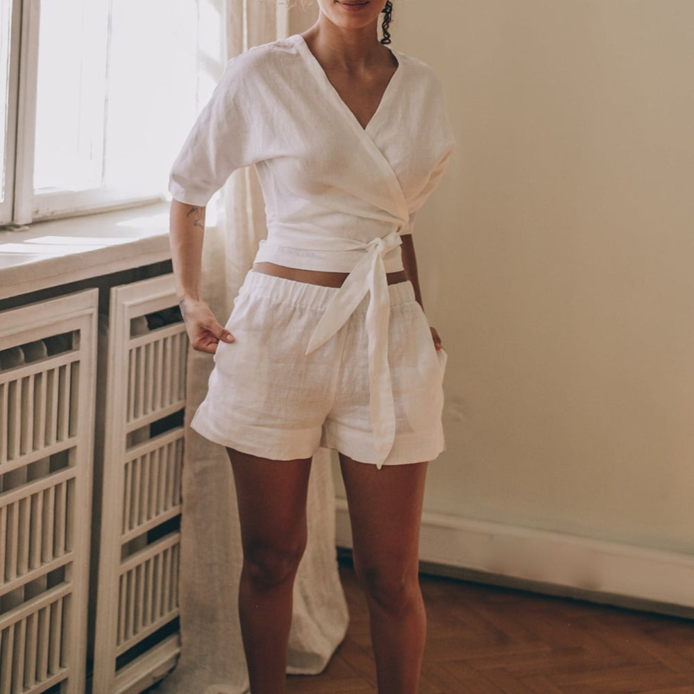 
                      
                        Linen Short Pants, VisibleArtShop
                      
                    