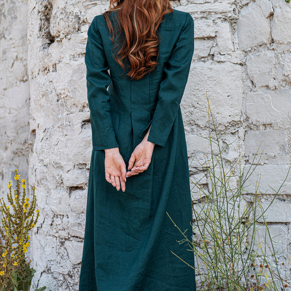 
                      
                        Maxi Linen Shirt Dress, VisibleArtShop
                      
                    