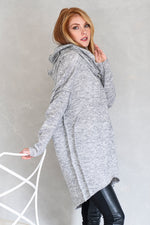 Hooded Draped Tunic - VisibleArtShop
