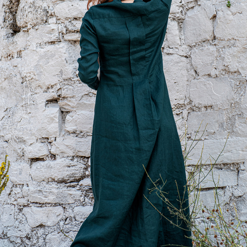 
                      
                        Maxi Linen Shirt Dress, VisibleArtShop
                      
                    