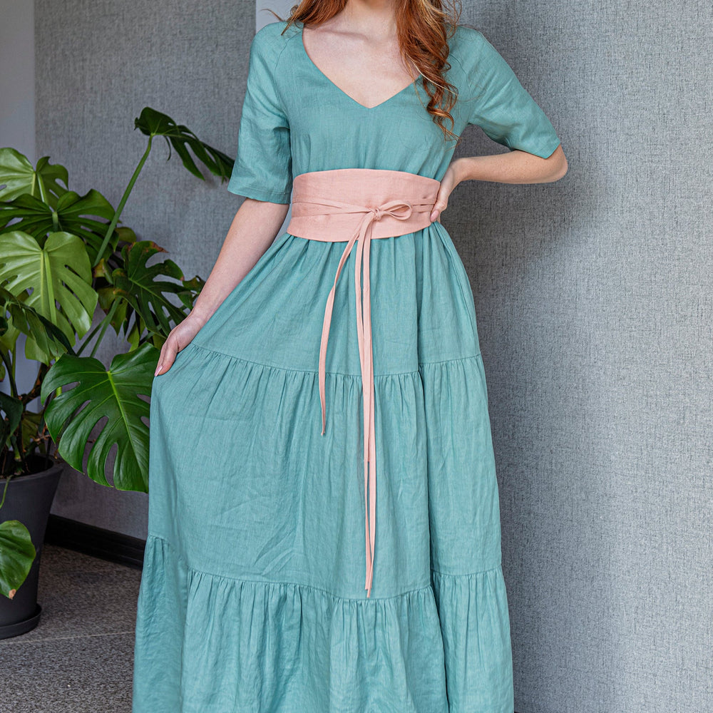 
                      
                        Bohemian Linen Summer Dress, VisibleArtShop
                      
                    