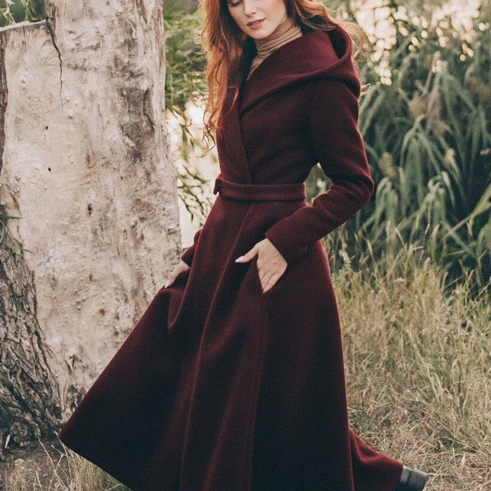 
                      
                        Wool Hooded Coat, VisibleArtShop
                      
                    