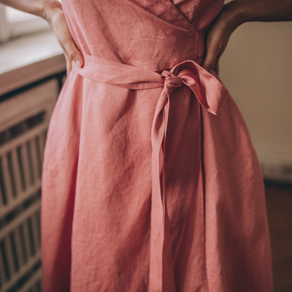 
                      
                        Sleeveless Linen Dress, VisibleArtShop
                      
                    