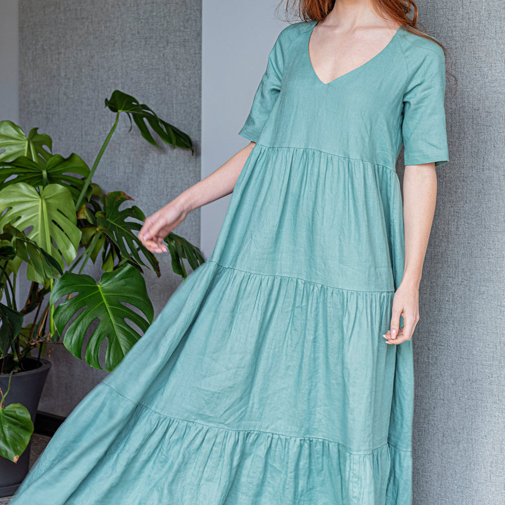 
                      
                        Bohemian Linen Summer Dress, VisibleArtShop
                      
                    