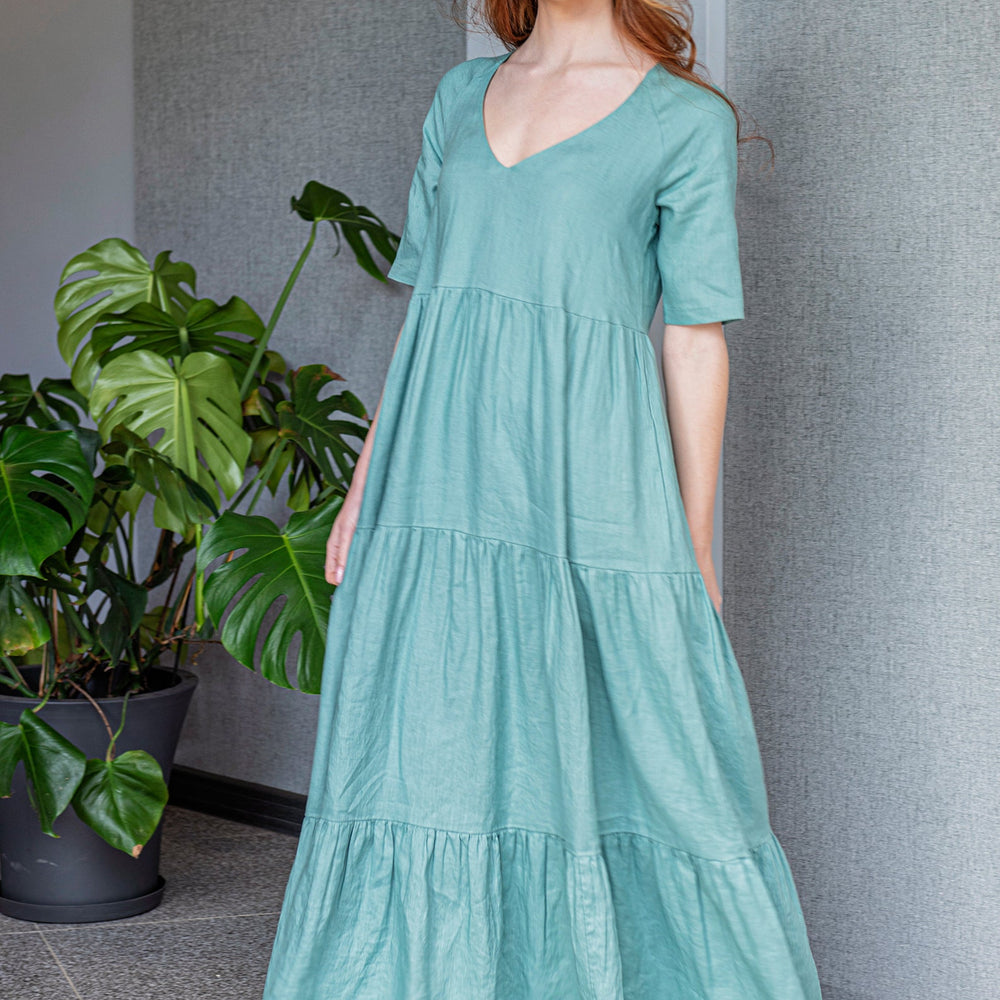 
                      
                        Bohemian Linen Summer Dress, VisibleArtShop
                      
                    
