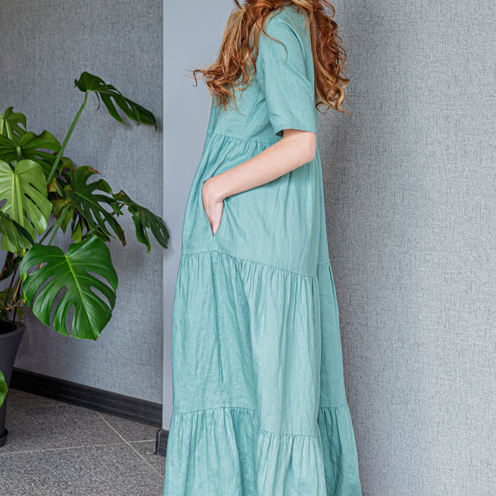 
                      
                        Bohemian Linen Summer Dress, VisibleArtShop
                      
                    