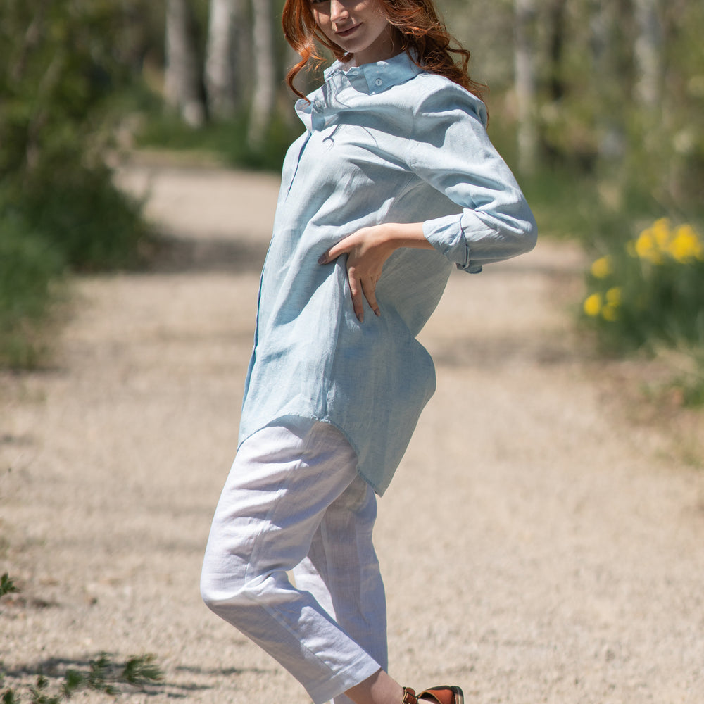 
                      
                        Loose Linen Shirt, VisibleArtShop
                      
                    