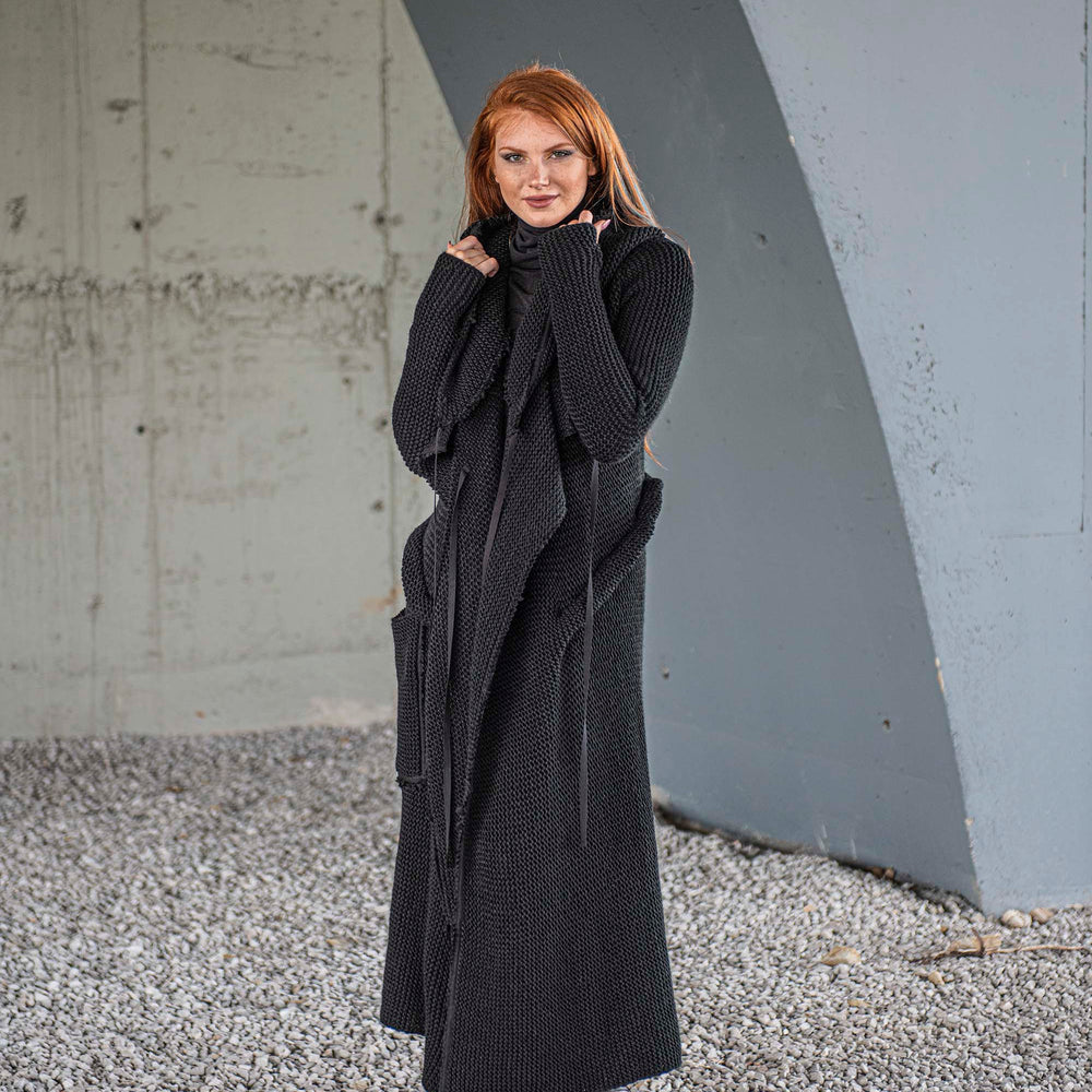 
                      
                        Long Knitted Coat, VisibleArtShop
                      
                    