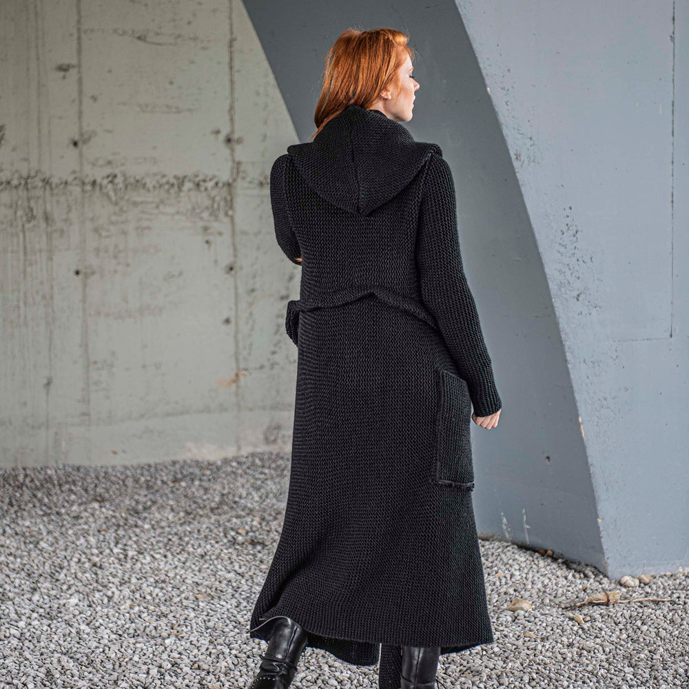 
                      
                        Long Knitted Coat, VisibleArtShop
                      
                    
