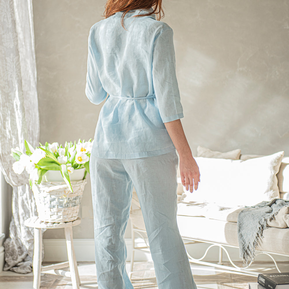 
                      
                        Linen Cardi & Pants Set - VisibleArtShop
                      
                    