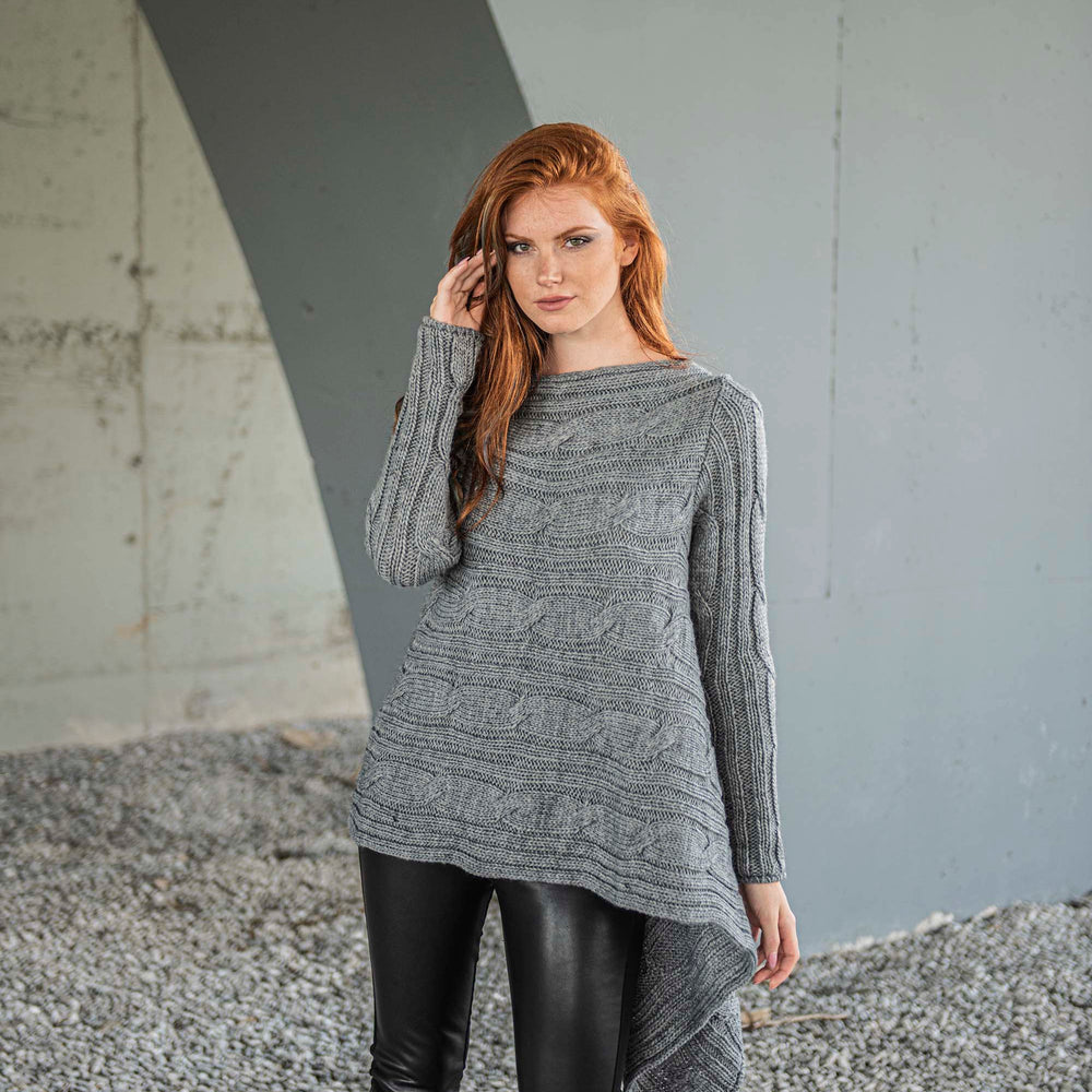 
                      
                        Asymmetric Knit Sweater, VisibleArtShop
                      
                    