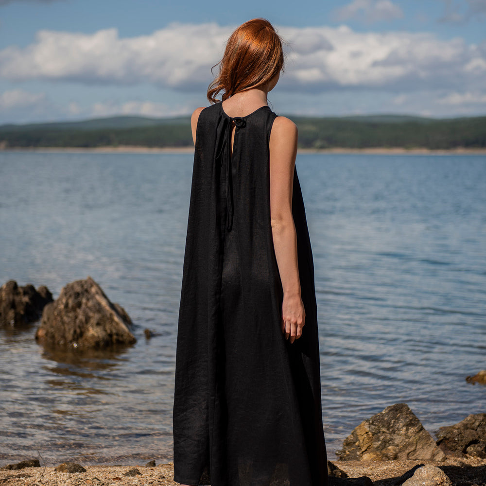 
                      
                        Classic Linen Maxi Dress, VisibleArtShop
                      
                    
