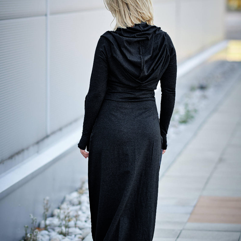 
                      
                        Ruched Maxi Dress, VisibleArtShop
                      
                    