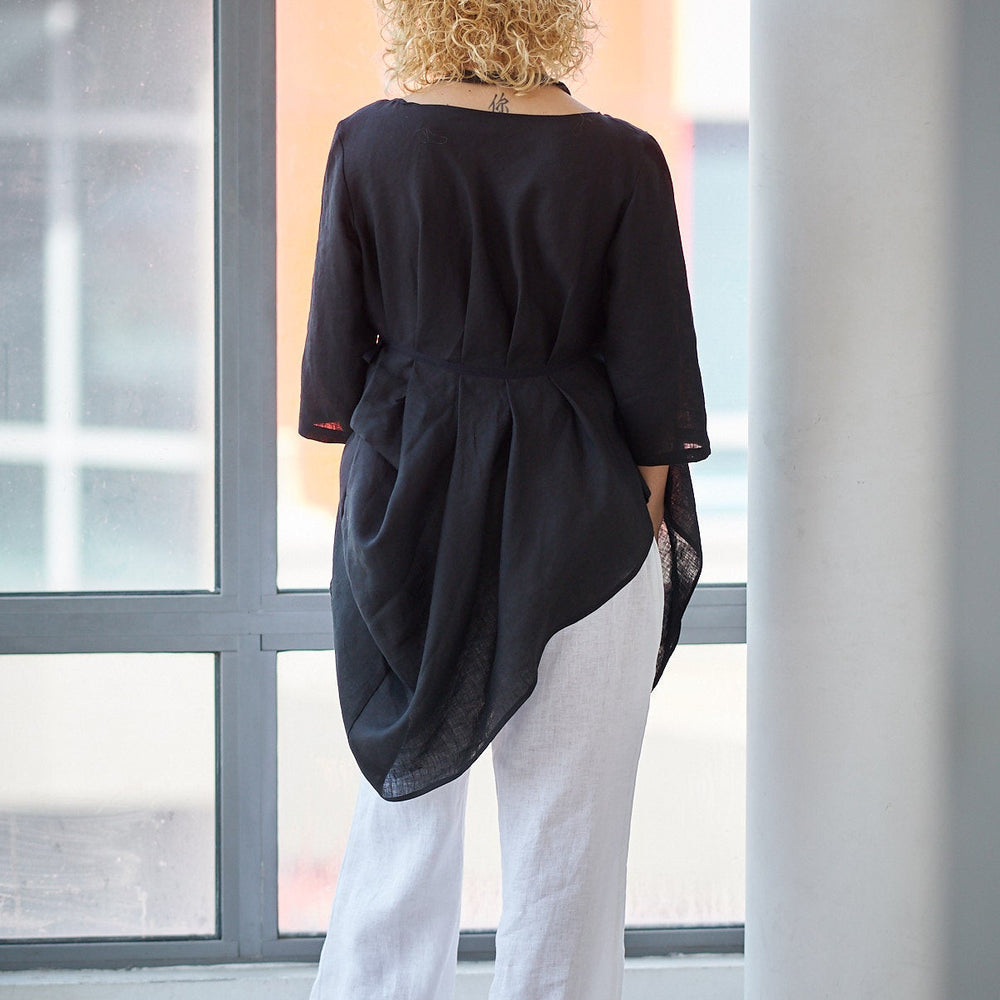 
                      
                        Drawstring Linen Pants - VisibleArtShop
                      
                    